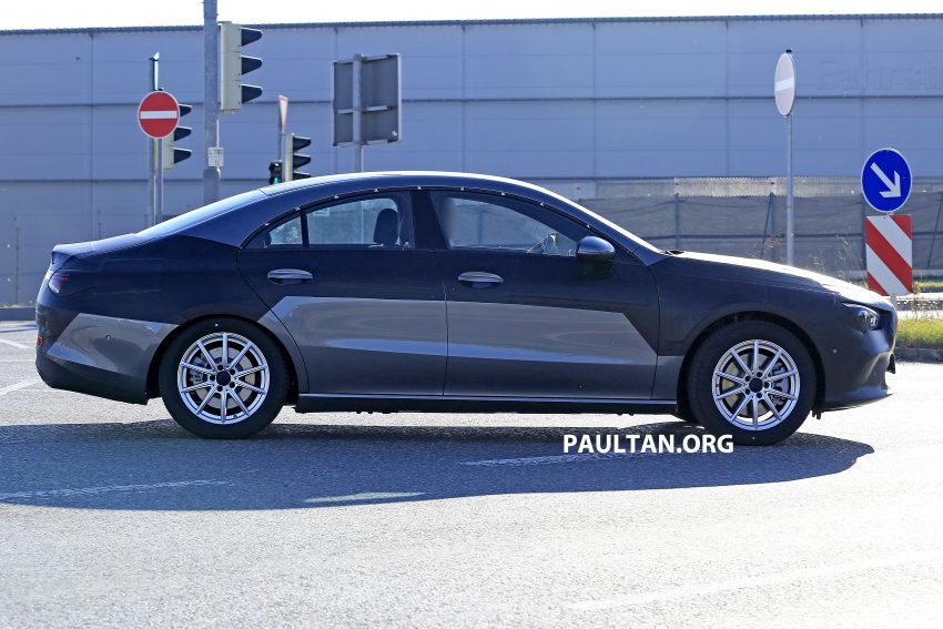 谍照：全新 C118 Mercedes-Benz CLA 无迷彩路测被捕获 81505