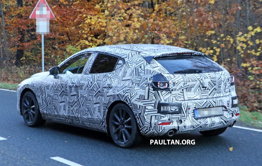 全新 Mazda 3 全球首发在即, 欧洲路测外观与内装谍照曝光 81785
