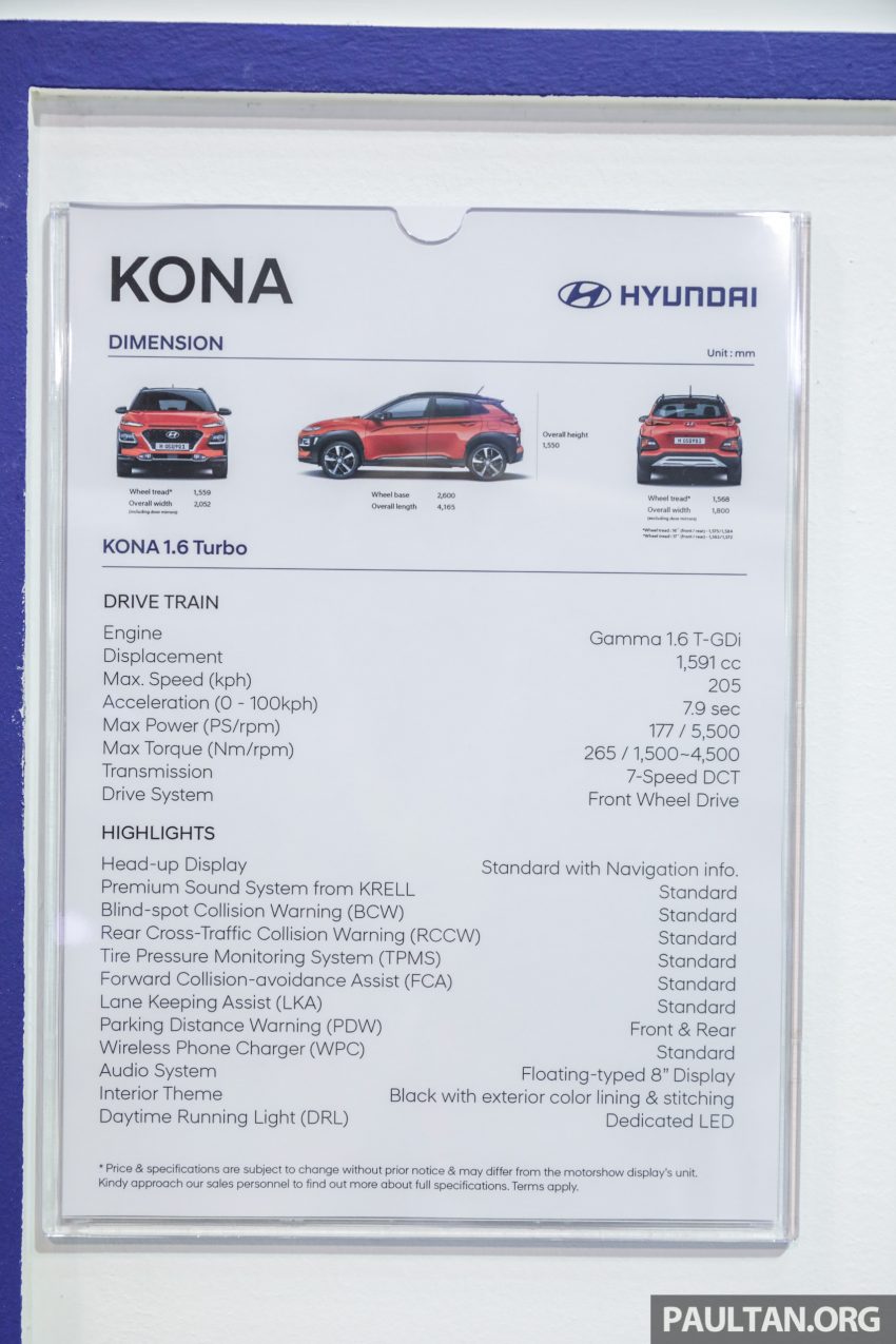 KLIMS18：韩系小型 SUV, Hyundai Kona 1.6 Turbo 亮相 83011