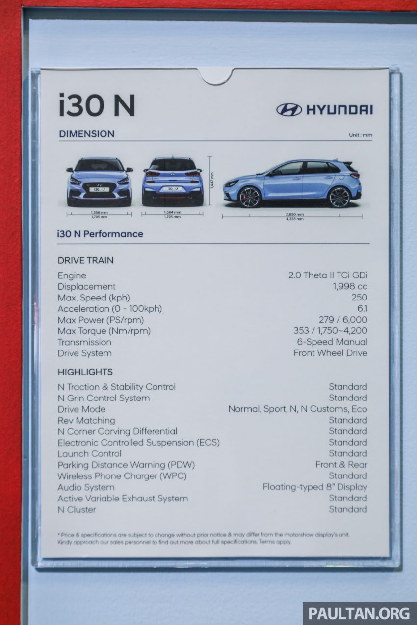 KLIMS18：加辣的泡菜，Hyundai i30N 现身吉隆坡车展 83188
