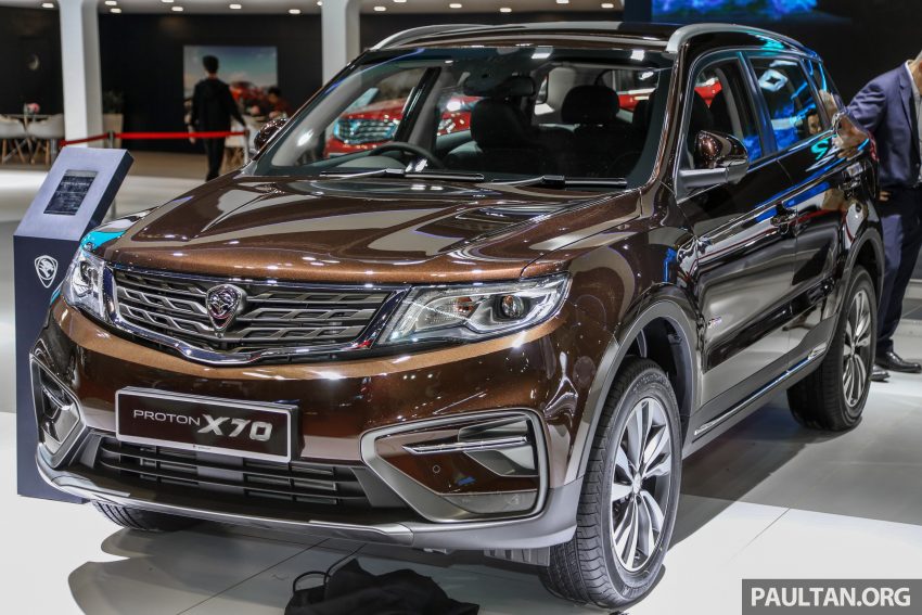 KLIMS18：Proton X70 SUV 首次公开展出，完整实车图集 82617