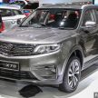 2018 Proton X70 SUV，四个等级完整规格列表详细看