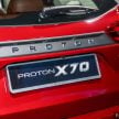 Proton X70 销量火热，接获1.5万张订单，交车2,000辆