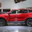 2018 Proton X70 SUV，四个等级完整规格列表详细看