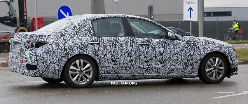 谍照：新一代 W206 Mercedes-Benz C-Class 路测被捕获 81439