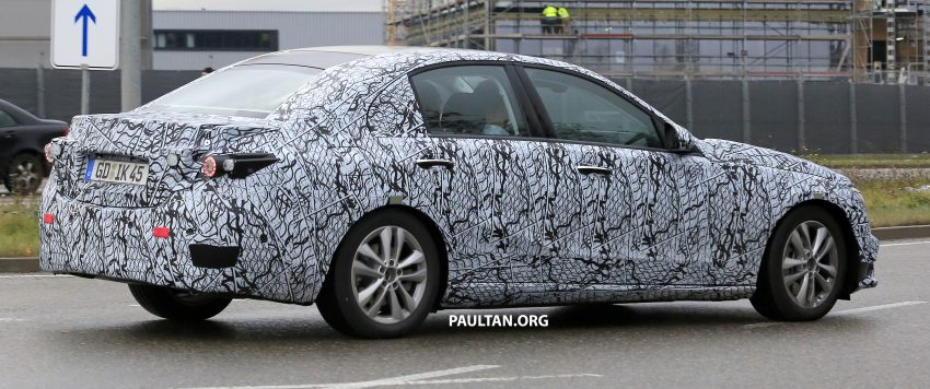 谍照：新一代 W206 Mercedes-Benz C-Class 路测被捕获 81440