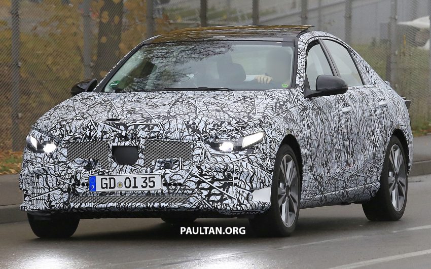 谍照：新一代 W206 Mercedes-Benz C-Class 路测被捕获 81444