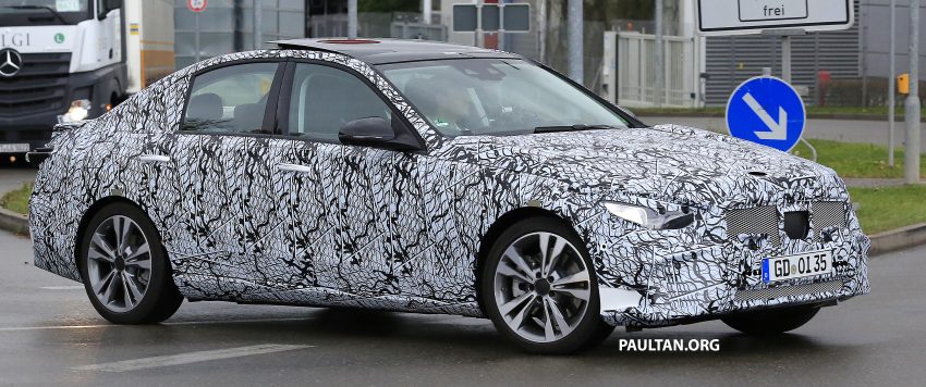 谍照：新一代 W206 Mercedes-Benz C-Class 路测被捕获 81453