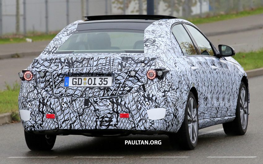 谍照：新一代 W206 Mercedes-Benz C-Class 路测被捕获 81457