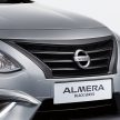 Nissan Almera 黑色系列特仕版本地上市，原车价保持不变