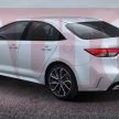 全新 Toyota Corolla Sedan 确认本月16日在广州全球首发