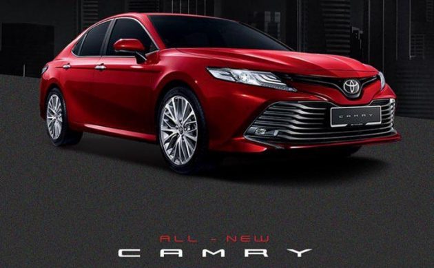 新一代 Toyota Camry 2.5V 下周2018吉隆坡国际车展亮相