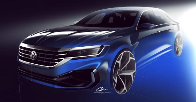 美规版全新 Volkswagen Passat 明年一月底特律车展发布