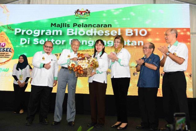 马哈迪：明年2月起落实 B10 生物柴油，2020 提升至 B20
