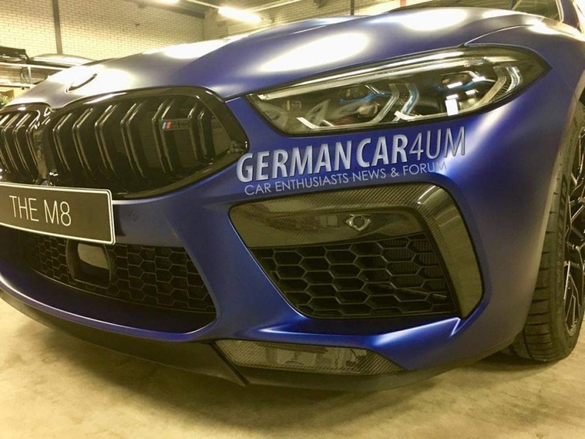 全新 F92 BMW M8 Competition 无伪装实车在海外被捕获 84179
