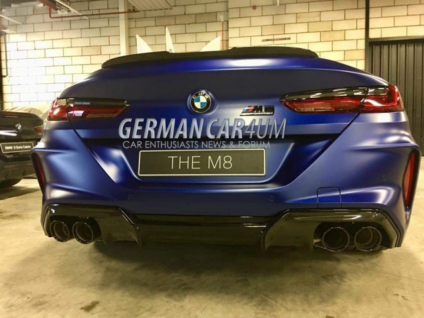 全新 F92 BMW M8 Competition 无伪装实车在海外被捕获 84188