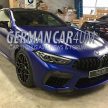 全新 F92 BMW M8 Competition 无伪装实车在海外被捕获