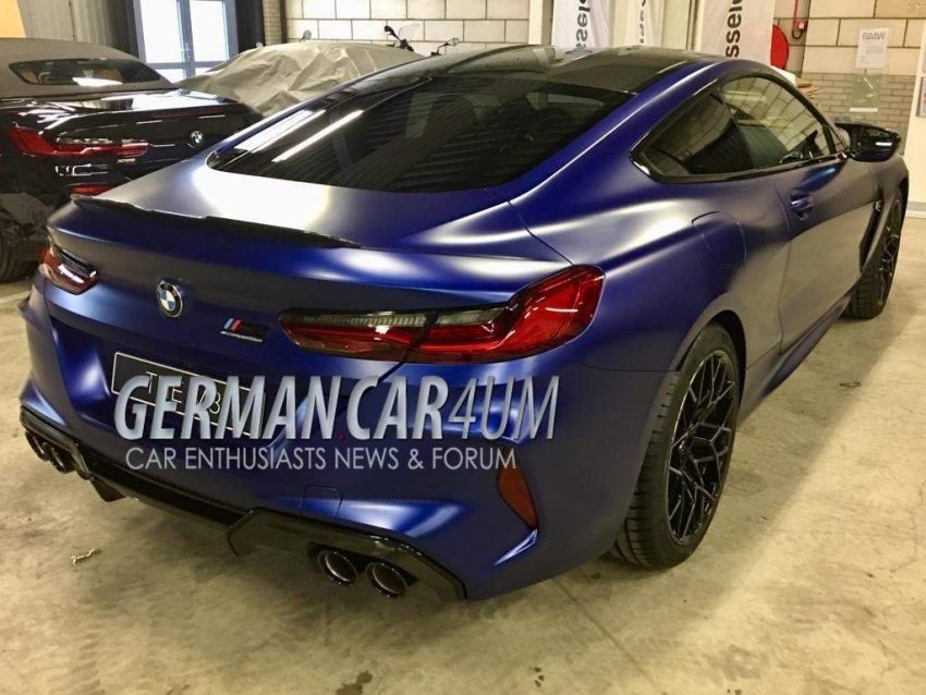 全新 F92 BMW M8 Competition 无伪装实车在海外被捕获 84184