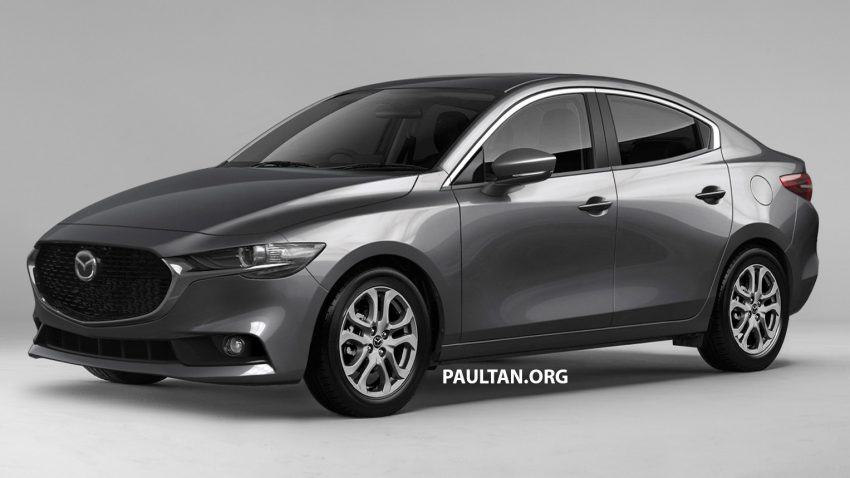 PS大神再出手, 基于全新魂动设计, 新一代 Mazda 2 绘制图 84128