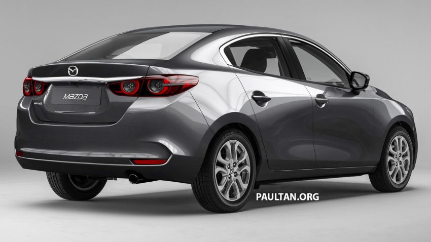 PS大神再出手, 基于全新魂动设计, 新一代 Mazda 2 绘制图 84129