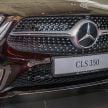 Mercedes-Benz CLS 350本地上市, 售价57.1万令吉更亲民