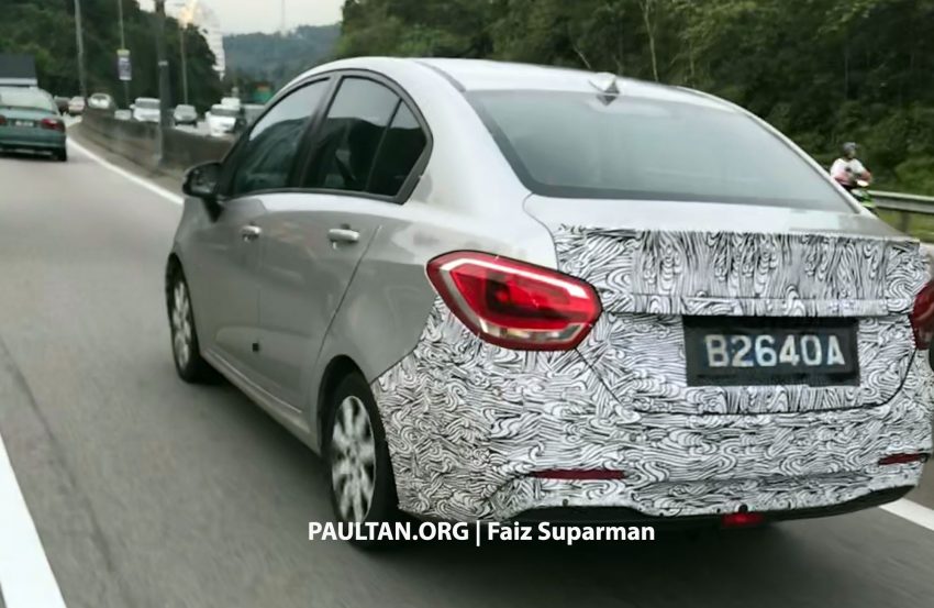 小改款 Proton Persona 路测谍照，改用新水箱护罩设计 84106