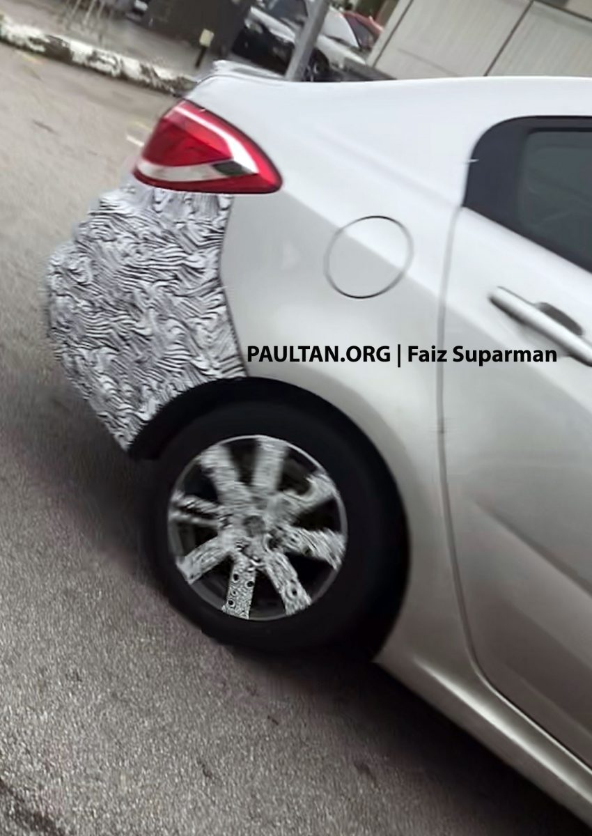 小改款 Proton Persona 路测谍照，改用新水箱护罩设计 84107