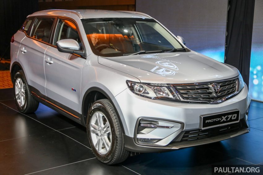 终于上市了！Proton X70 价格公布，RM 100K-124K之间 84634