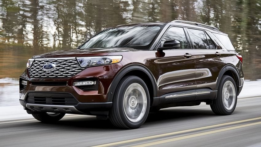 全新六代 Ford Explorer 全球首发，首次采用后驱配置 85749