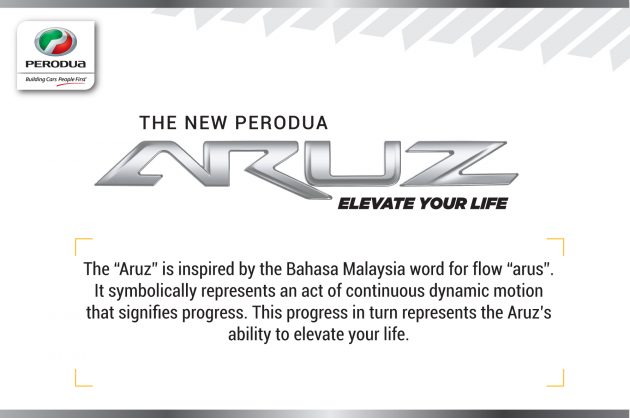 Perodua 全新七人座SUV为什么叫 Aruz？来看原厂怎么说