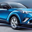 Toyota C-HR 迎来小升级，更换17寸双色轮圈，可选配专属 TRD Sportivo Aerokit 外观套件，价格不变售RM150K