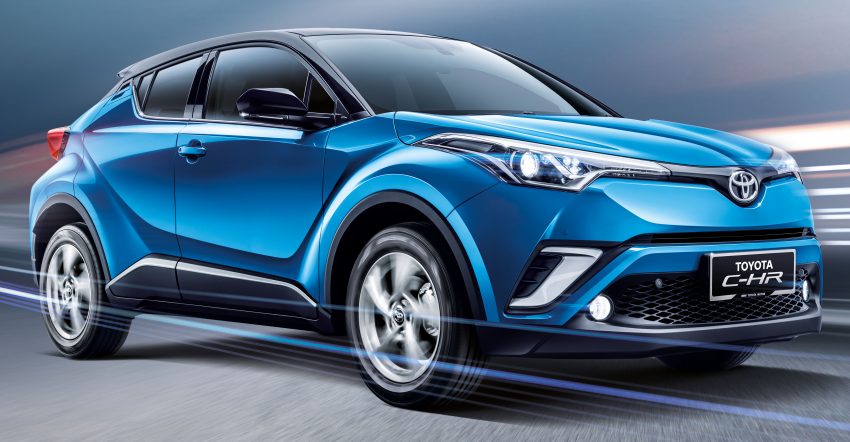Toyota C-HR 迎来小升级，更换17寸双色轮圈，可选配专属 TRD Sportivo Aerokit 外观套件，价格不变售RM150K 86686