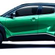 Toyota C-HR 迎来小升级，更换17寸双色轮圈，可选配专属 TRD Sportivo Aerokit 外观套件，价格不变售RM150K