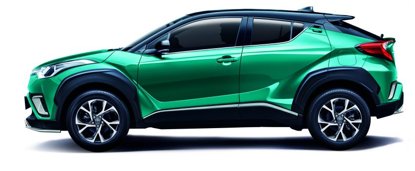 Toyota C-HR 迎来小升级，更换17寸双色轮圈，可选配专属 TRD Sportivo Aerokit 外观套件，价格不变售RM150K 86698