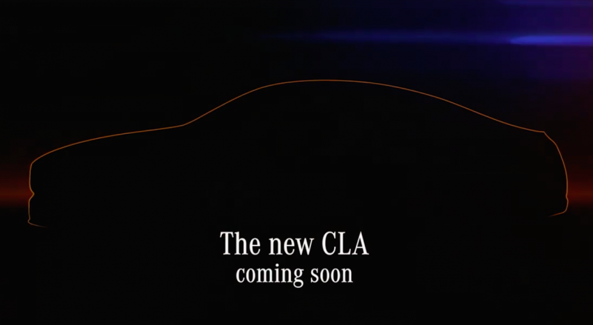 全新 Mercedes-Benz CLA 发布前最后预告，更多细节曝光 85486