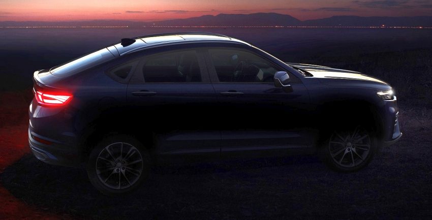 不跟家族风，全新吉利 Coupe SUV FY11 内饰官图发布 87154
