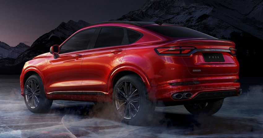 不跟家族风，全新吉利 Coupe SUV FY11 内饰官图发布 87156