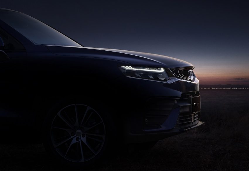 不跟家族风，全新吉利 Coupe SUV FY11 内饰官图发布 87157