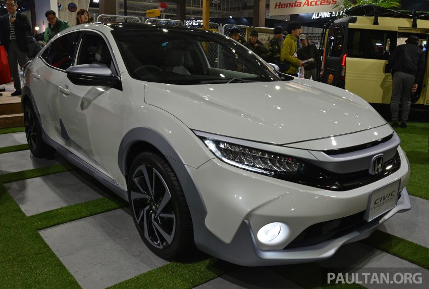 基于Civic改造, Honda Civic Versatilist 现身东京改装车展 85868