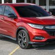 Honda HR-V 小改款本地正式开售，售价从RM109K起