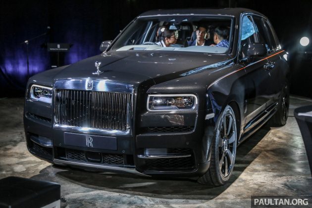 女神首款SUV！Rolls-Royce Cullinan 本地发布，RM1.8m