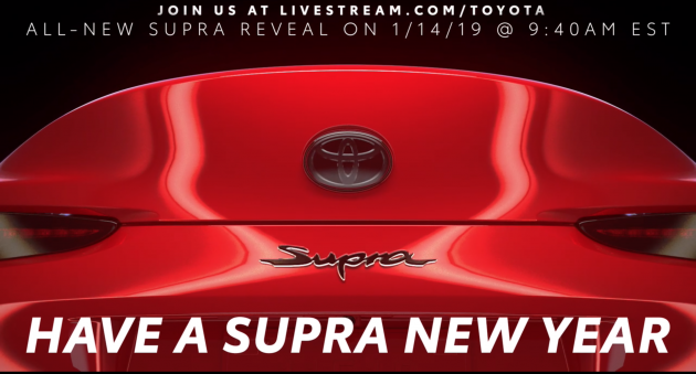 全新牛魔王 Toyota Supra 宣传短片被曝光，下周一发布