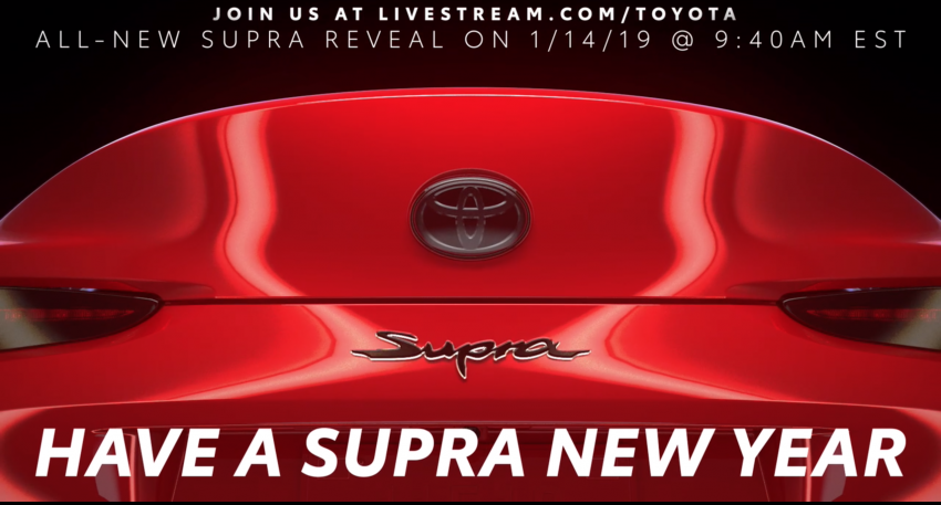 全新牛魔王 Toyota Supra 宣传短片被曝光，下周一发布 85838