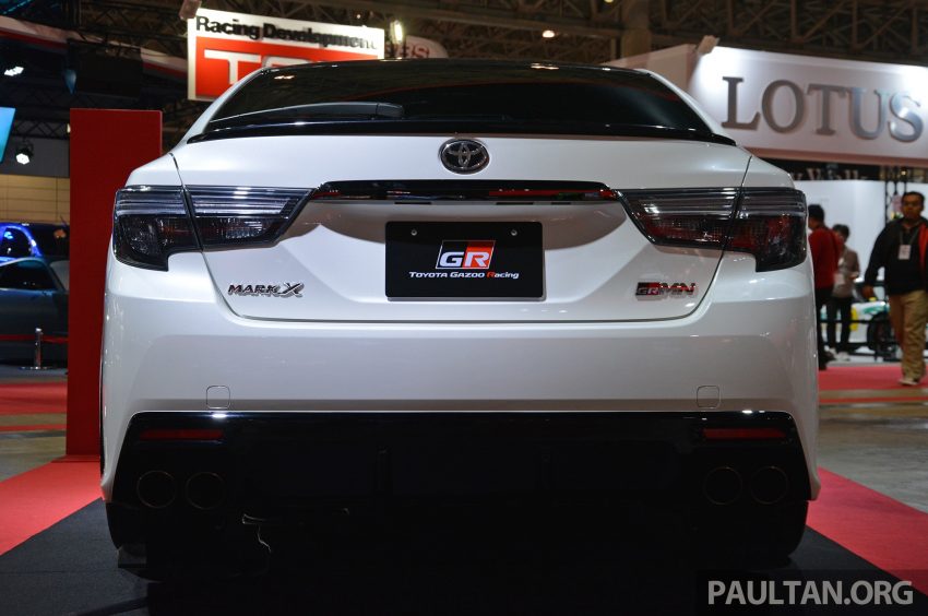 Toyota Mark X GRMN 于东京改装展亮相！3.5升V6自然进气引擎搭配六速手排变速箱，318匹马力！限量350辆发售 85889