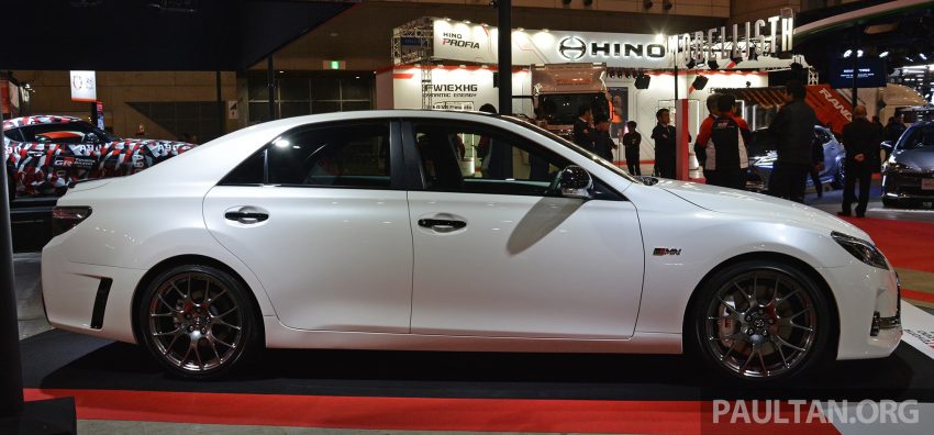 Toyota Mark X GRMN 于东京改装展亮相！3.5升V6自然进气引擎搭配六速手排变速箱，318匹马力！限量350辆发售 85885