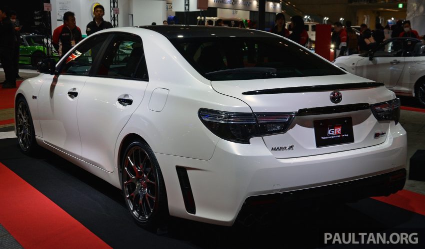 Toyota Mark X GRMN 于东京改装展亮相！3.5升V6自然进气引擎搭配六速手排变速箱，318匹马力！限量350辆发售 85886