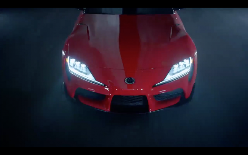 全新牛魔王 Toyota Supra 宣传短片被曝光，下周一发布 85841