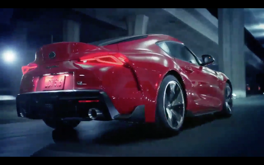 全新牛魔王 Toyota Supra 宣传短片被曝光，下周一发布 85843