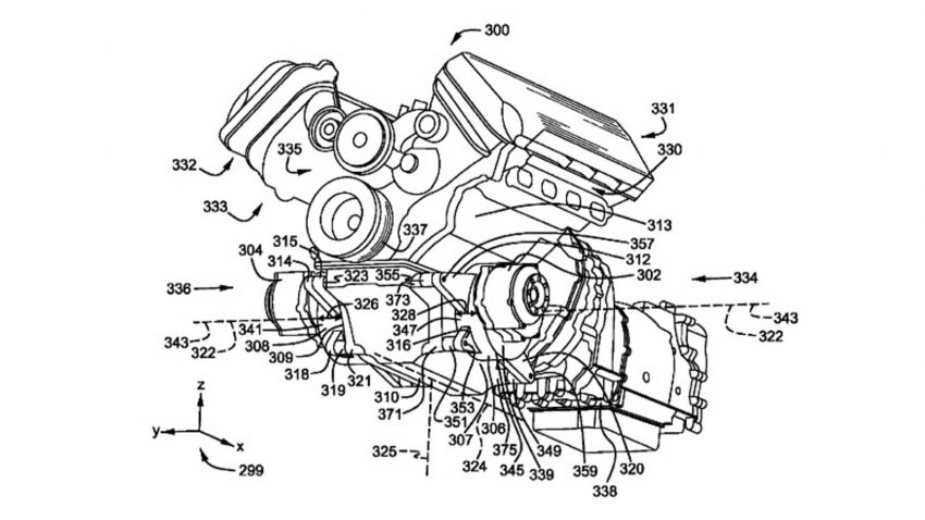 Ford 申请 V8 油电混动专利，未来或搭载于 Mustang 身上 87080