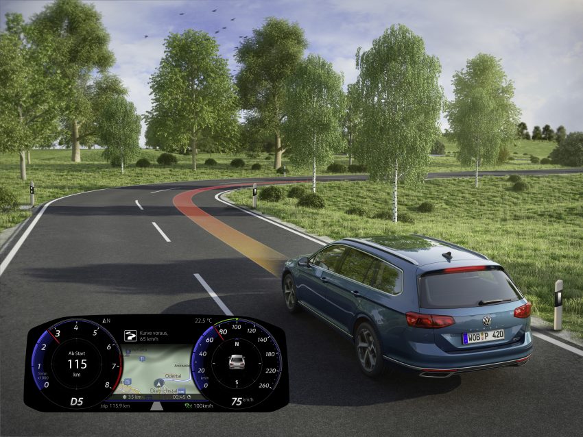 欧规版 B8 Volkswagen Passat 小改款官图发布，导入品牌首见达 Level 2 自驾评级的 IQ.Drive 驾驶辅助系统 87434